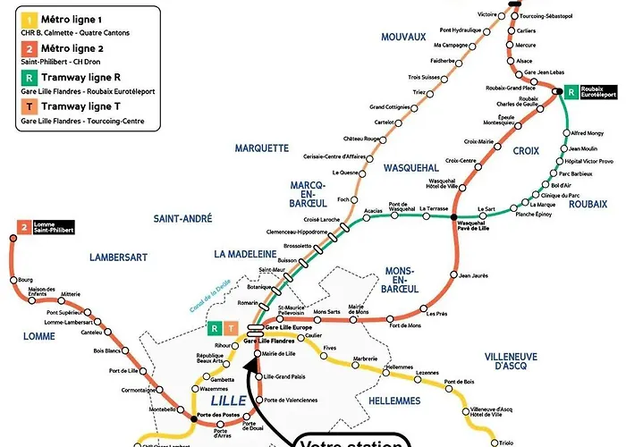 Appartement Gares Avec Parking Securise Rijsel